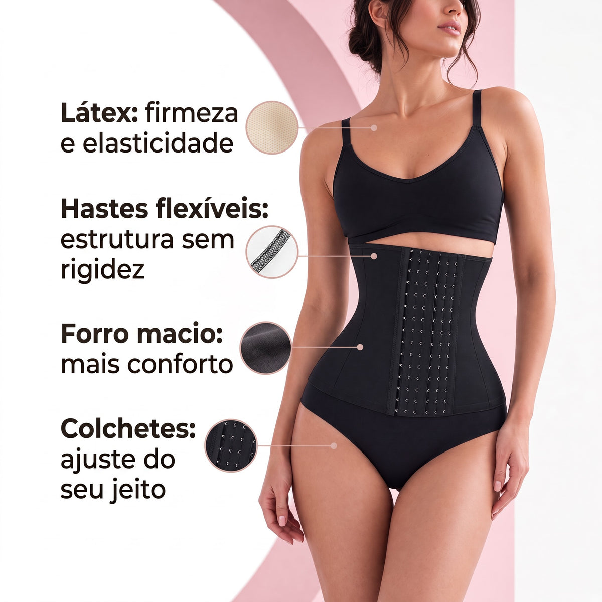 Cinta Modeladora Ajuste Sob Medida